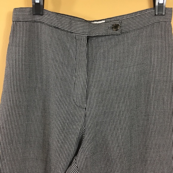 Vintage 90’s Bugle Boy B&W Houndstooth Trousers - Picture 4 of 8